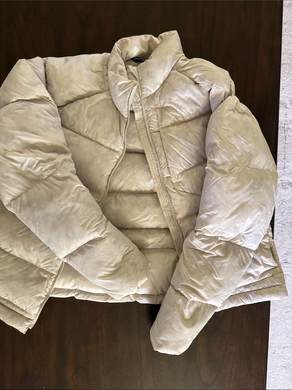 Salomon Light Cream Women's Puffer Jacket